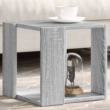 Stylish Grey Sonoma Coffee Table - 32x32x30 cm