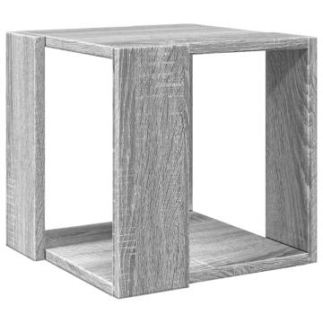 Stylish Grey Sonoma Coffee Table - 32x32x30 cm