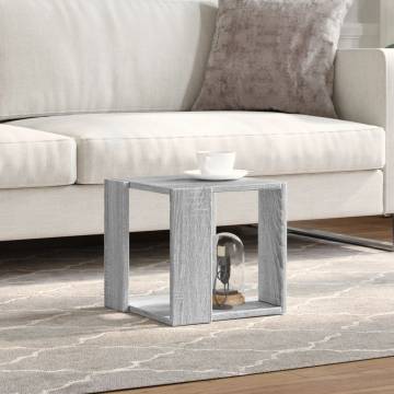 Stylish Grey Sonoma Coffee Table - 32x32x30 cm