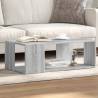  Coffee Table Grey Sonoma 89.5x48x30 cm Engineered Wood Colour grey sonoma Size 89.5 x 48 x 30 cm Quantity in Package 1 