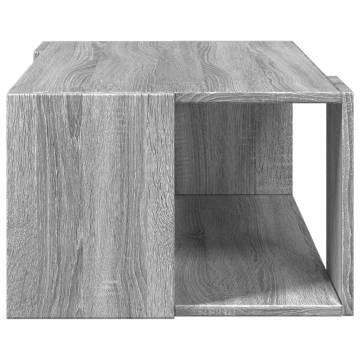 Stylish Grey Sonoma Coffee Table - 89.5x48x30 cm | HipoMarket