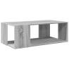 Stylish Grey Sonoma Coffee Table - 89.5x48x30 cm | HipoMarket