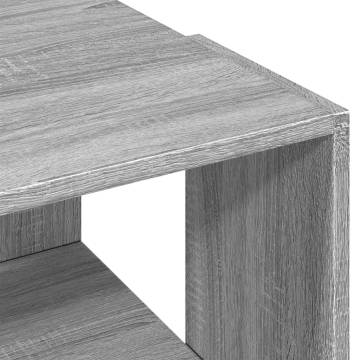 Stylish Grey Sonoma Coffee Table - 89.5x48x30 cm | HipoMarket