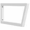 Shelf Brackets for Washbasin - 2 pcs White Trapezium Steel