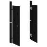 Elegant Black Outdoor Kitchen Doors - 50x9x82 cm Pine Wood