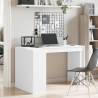 Stylish White Office Desk - 123.5x73.5x75 cm | HipoMarket