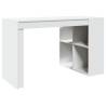 Stylish White Office Desk - 123.5x73.5x75 cm | HipoMarket