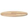 Round Solid Wood Acacia Table Top Ø50x2 cm - HipoMarket