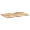 Solid Wood Acacia Table Top 100x50 cm - Durable & Versatile