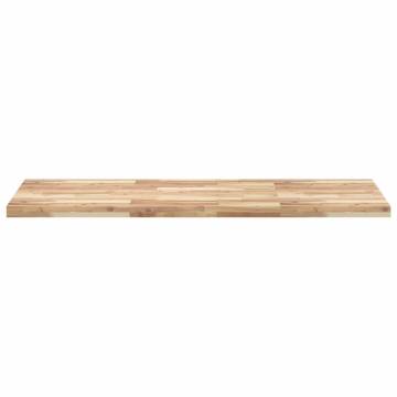 Table Top Rectangular 120x60 cm Solid Acacia Wood - Hipomarket