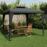  Gazebo with Double Roof Anthracite 3.98x2.98 m Steel Colour anthracite Size 3.98 x 2.98 m Quantity in Package 1 