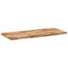 Table Top Rectangular 140x60 cm Solid Wood Acacia - HipoMarket