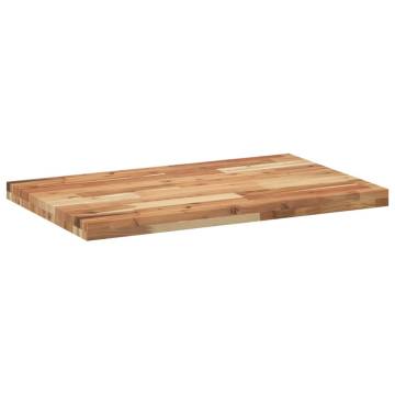 Table Top Rectangular 140x50 cm | Solid Acacia Wood