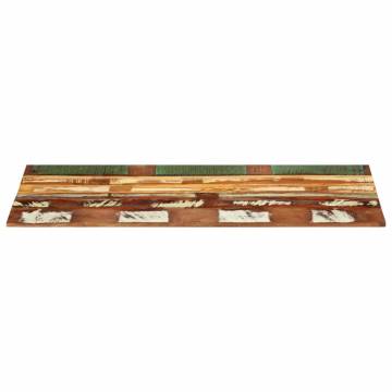 Rectangular Table Top 60x120 cm - Solid Reclaimed Wood