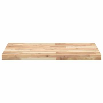 Table Top Rectangular 80x60 cm - Solid Acacia Wood