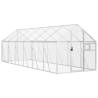 Aviary Silver 1.79x6x1.85 m Aluminium - Ideal for Birds & Pets