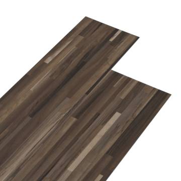 Self-Adhesive PVC Flooring Planks 5.02 m² Striped Brown