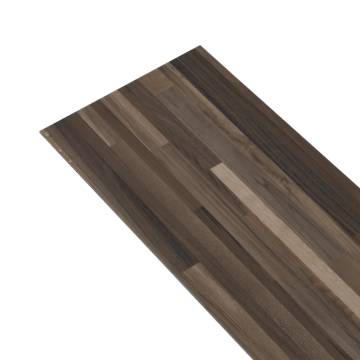 Self-Adhesive PVC Flooring Planks 5.02 m² Striped Brown