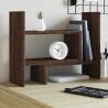 Desk Organiser Brown Oak - Stylish & Durable Storage Solution