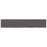 Dark Brown Oak Bathroom Countertop - 220x40 cm | HipoMarket