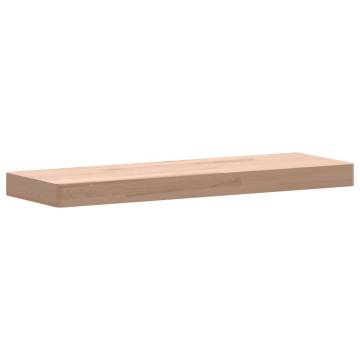 Wall Shelf 60x20x4 cm Made of Solid Beech Wood | HipoMarket