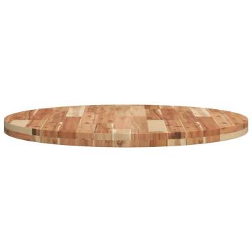 Round Solid Wood Acacia Table Top Ø80x4 cm | HipoMarket