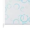 Shower Roller Blind 80x240 cm Bubble - Modern & Water Resistant