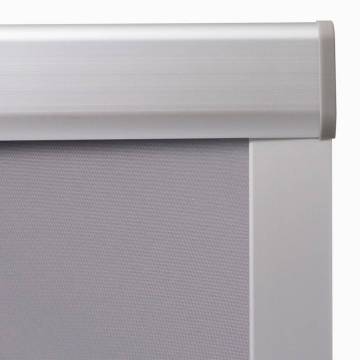 Blackout Roller Blind Grey MK06 - Ideal for Home & Office