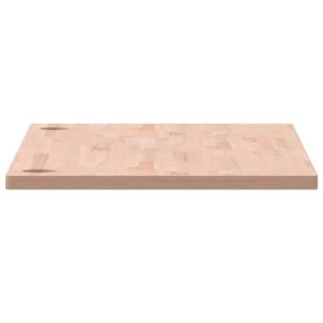 Desk Top 110x55 cm Solid Beech Wood - Versatile & Durable