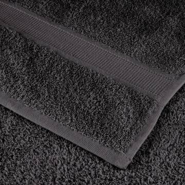 Premium Soap Towels SOLUND 4pcs Anthracite 30x30cm - Hipomarket