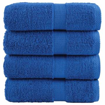 Premium Soap Towels SOLUND 4pcs Blue 30x30cm - Soft & Durable