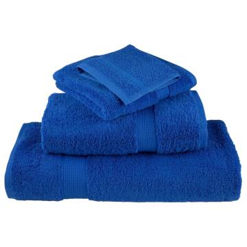 Premium Soap Towels SOLUND 4pcs Blue 30x30cm - Soft & Durable