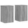 Plant Stands - 2 pcs Grey Sonoma | Stylish & Durable Design