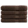  Premium Towels SOLUND 4pcs Brown 100x200cm 600gsm Colour brown Size 100 x 200 cm Quantity in Package 4 