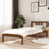 Honey Brown Solid Wood Bed Frame 75x190 cm - Small Single