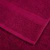 Premium SOLUND Sauna Towels 4pcs Bordeaux | 80x200cm