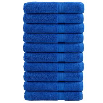 Premium SOLUND Sauna Towels - 10 Pack, Blue, 80x200cm