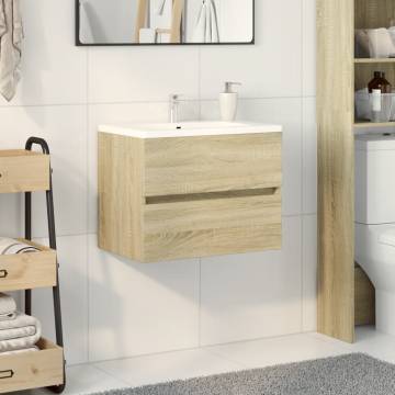 Sonoma Oak Sink Cabinet - Stylish & Functional Storage