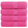  Premium Soap Towels SOLUND 4 pcs Pink 30x30 cm 600 gsm Colour pink Size 30 x 30 cm Quantity in Package 4 