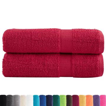 Premium Bath Towels SOLUND 2 pcs 100x150 cm 600 gsm