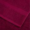 6 Piece SOLUND Bordeaux Towel Set - Premium 600 GSM Quality