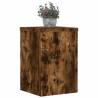 Plant Stands 2 pcs in Smoked Oak - Durable & Stylish | HipoMarket