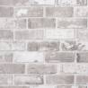 3D Brick Pattern Grey Wallpaper | Enhance Your Home Decor