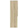 Washing Machine Cabinet Sonoma Oak - 70.5x24x90 cm