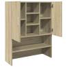 Washing Machine Cabinet Sonoma Oak - 70.5x24x90 cm