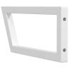 Shelf Brackets for Washbasin - 2 pcs White Trapezium Steel