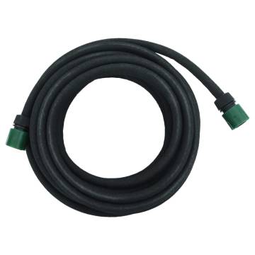 Garden Soaker Hose Black 0.6" 10m Rubber - Efficient Irrigation