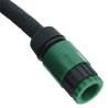 Garden Soaker Hose Black 0.6" 10m Rubber - Efficient Irrigation