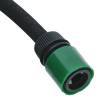 Garden Soaker Hose Black 0.6" 10m Rubber - Efficient Irrigation