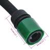 Garden Soaker Hose Black 0.6" 10m Rubber - Efficient Irrigation